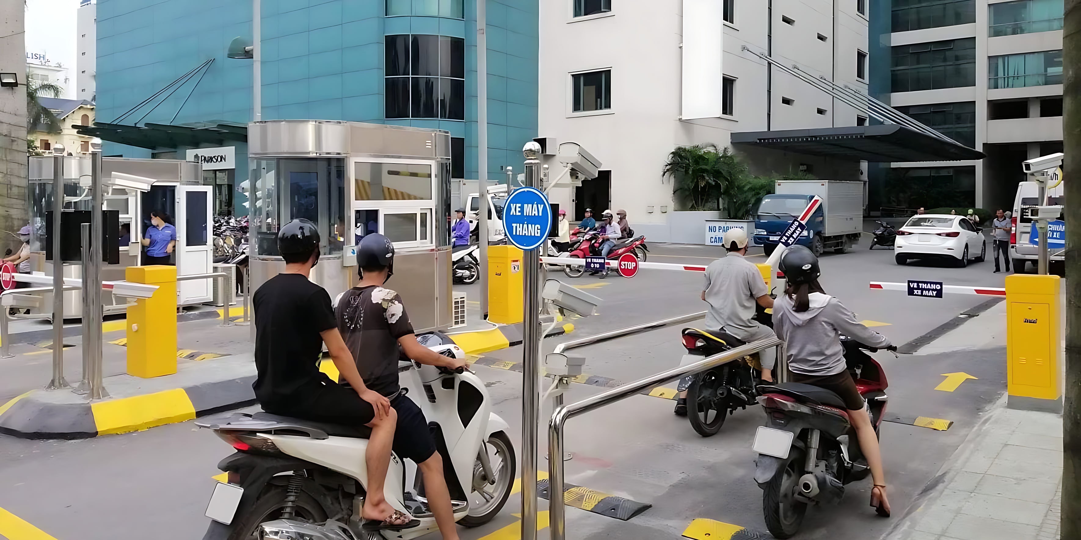 Các mô hình bãi đỗ xe thông minh tại Việt Nam  Megatech