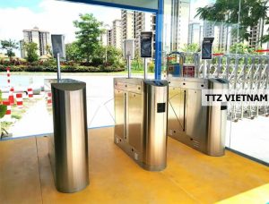 nguyên lý hoạt động của cổng flap barrier