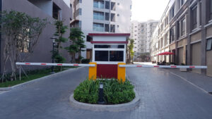 dự án bãi đỗ xe thông minh 2 làn xe