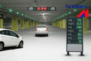 Đèn led báo chỗ trống bãi xe