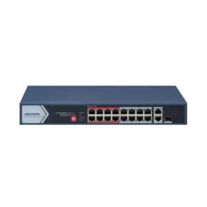 Switch 16 cổng PoE HIKVISION DS-3E1318P-EI/M