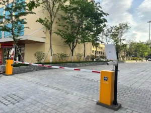 mô hình bãi đỗ xe 1 làn xe