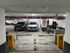 mô hình bãi giữ xe thông minh 2 làn