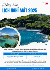 Thông báo nghỉ mát