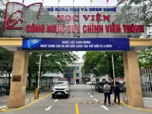 barie TTZ lắp đặt tại PTIT