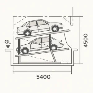 Hệ thống đỗ xe tự động cao tầng nổi