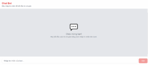 giao diện chatbot