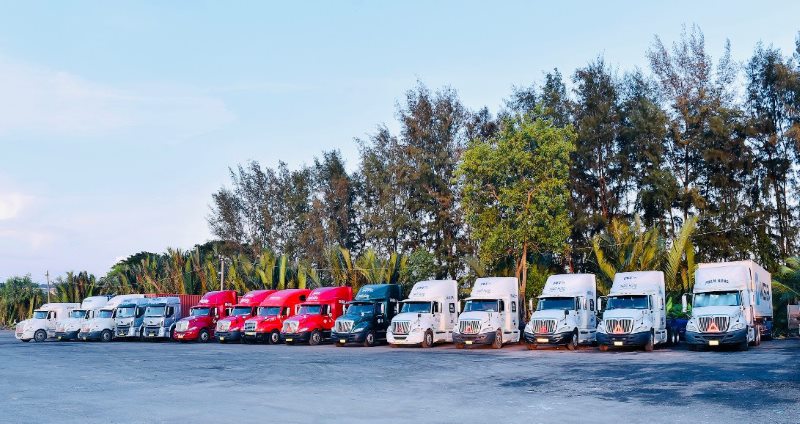 tiêu chuẩn kích thước bãi đỗ xe container