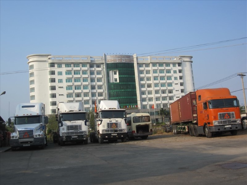 quy trình quản lý bãi xe container