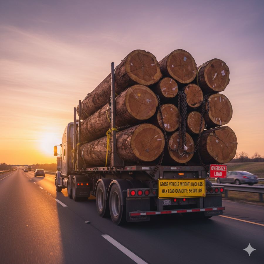 những quy định về mức xử phạt trọng tải và tải trọng xe