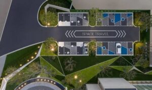 hệ thống chiếu sáng bãi đỗ xe ngoài trời