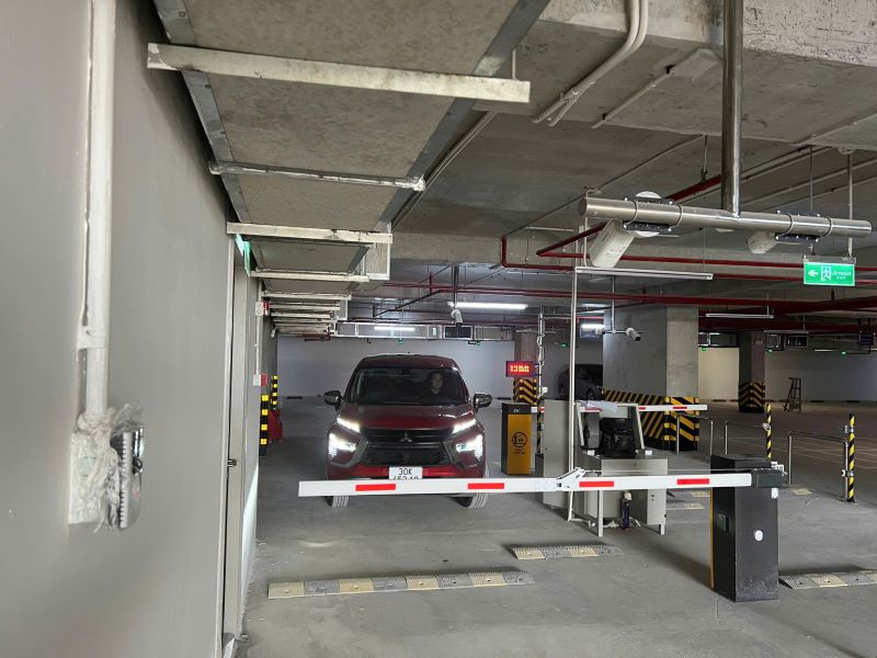 hệ thống bãi đỗ xe thông minh Tparking