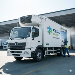 xe đông lạnh, một trong các loại xe tải phổ biến hiện nay