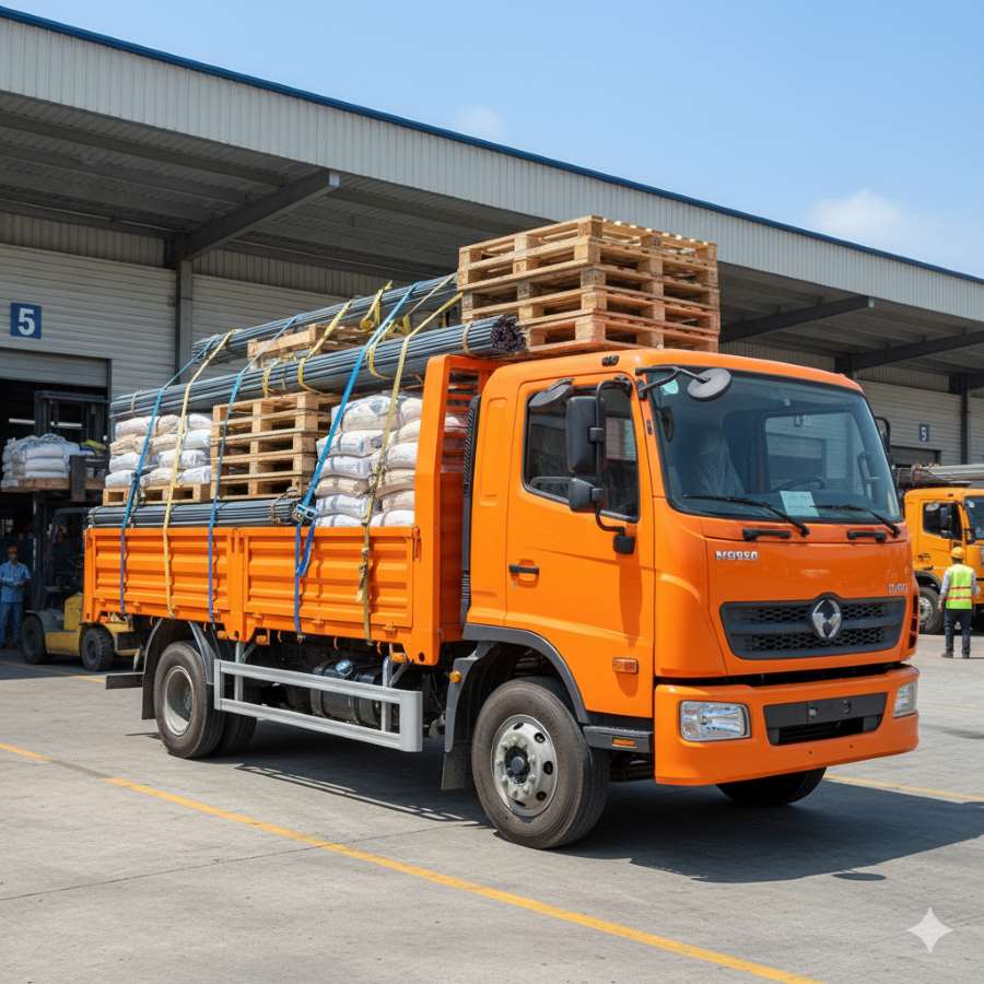 xe tải thùng lửng