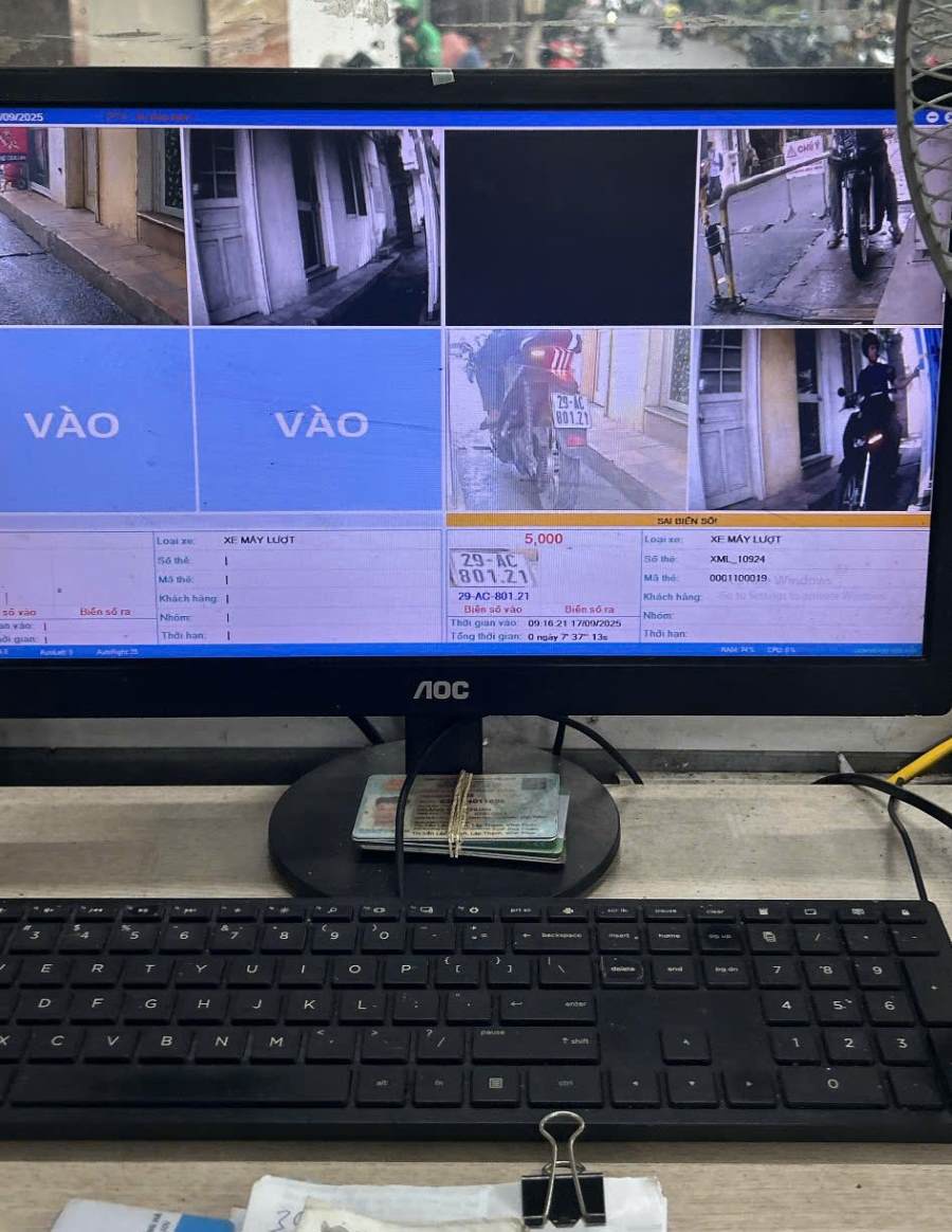 Trường hợp phần mềm mất kết nối camera