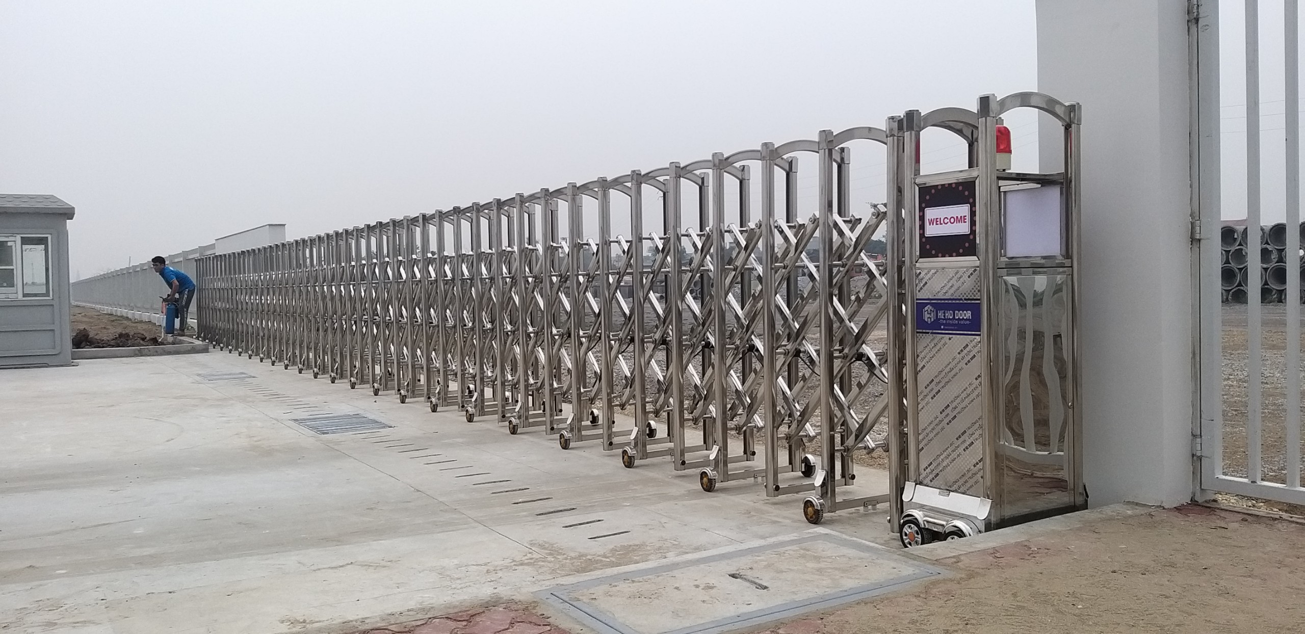 cổng xếp là gì